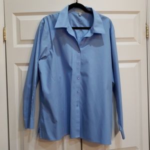 Foxcroft no iron classic fit blouse